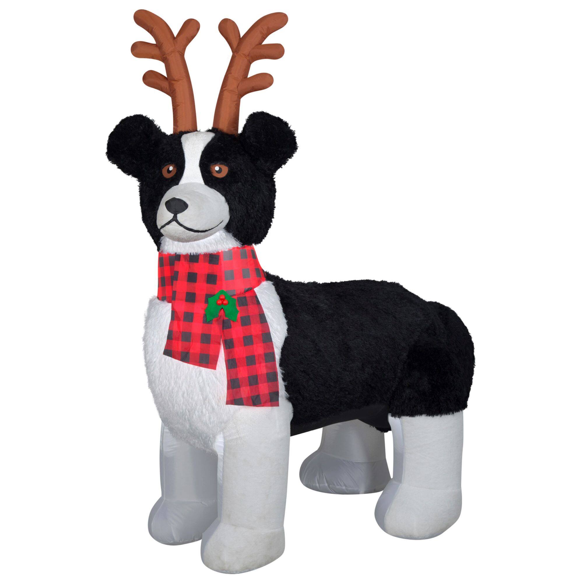 4ft. Airblown® Inflatable Border Collie